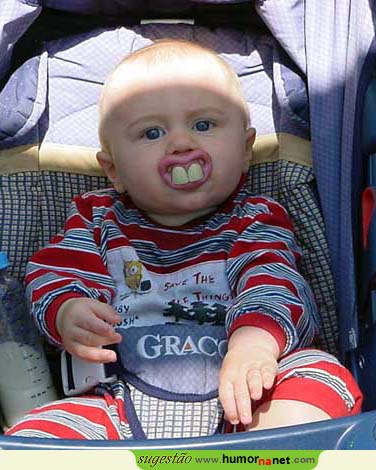 Os primeiros dentes do bebé