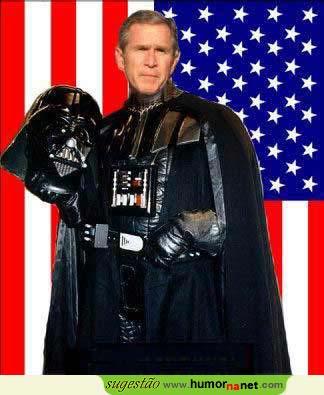 Bush é o Darth Vader