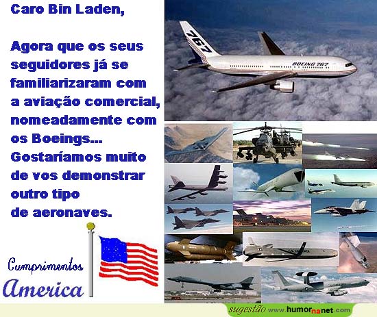 Lições para Bin Laden