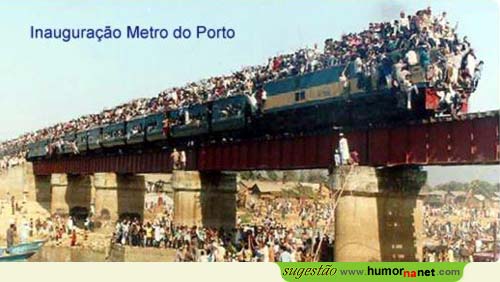Inauguração do Metro do Porto