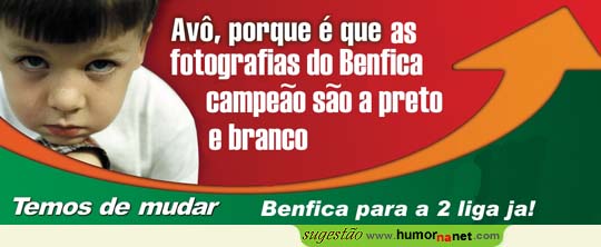 Fotos do Benfica a preto e branco