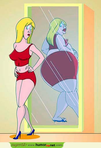 O Mulher ao espelho