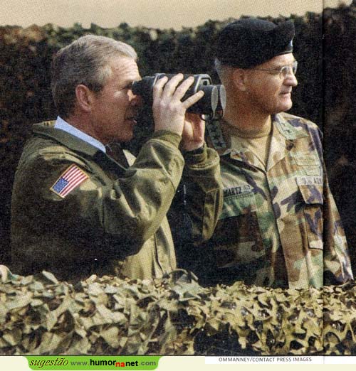 Bush prepara-se para a guerra