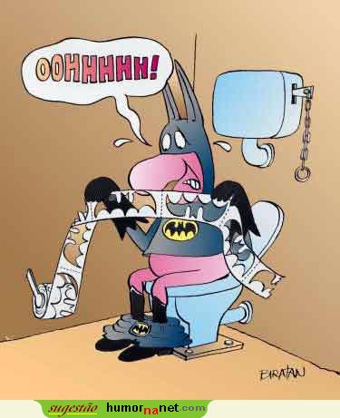 Papel higiénico à Batman