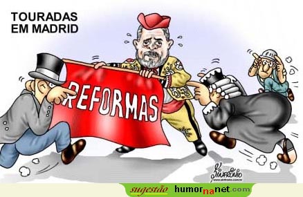 As reformas no Brasil...