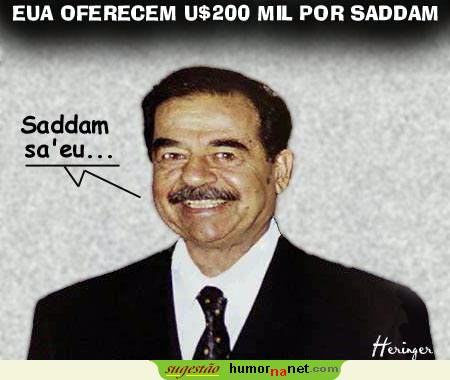 Procura-se Saddam