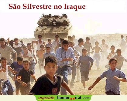 A corrida de S. Silvestre no Iraque