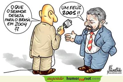 Desejos de Lula para 2004