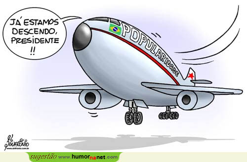 O avião do presidente Lula