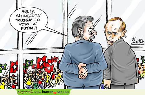 Lula queixa-se a Putin