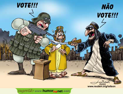 Indecisos nas eleições iraquianas...