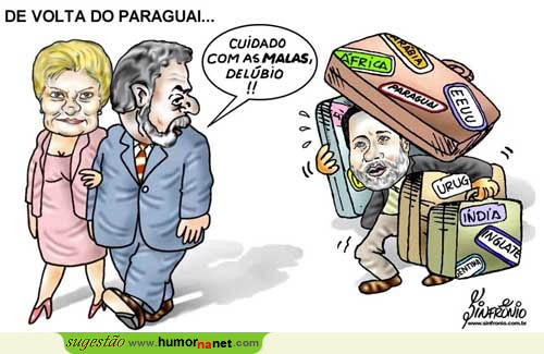 Lula e as viagens