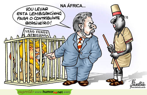 Lula em África