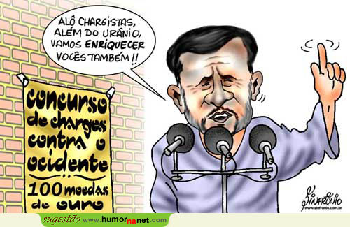 Mahmoud Ahmadinejad convida Cartoonistas