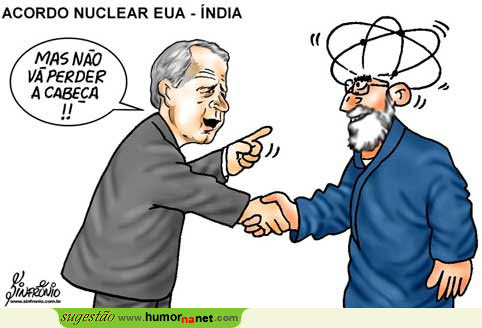 Índia com permissão para o nuclear
