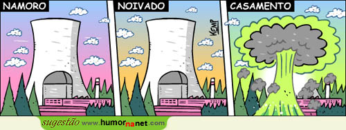 A relação com uma central nuclear