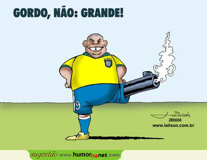 No Brasil, Ronaldo é agora o Grande!