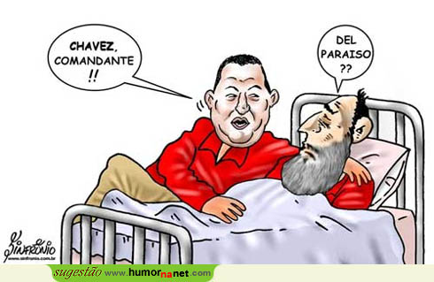 Chávez apoia Castro