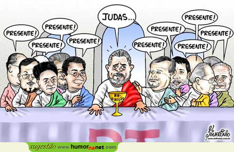 Lula procura por Judas entre os seus discípulos