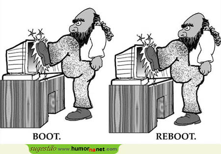 A diferença entre um BOOT e um REBOOT