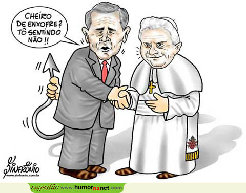 Bush visita Papa Bento XVI