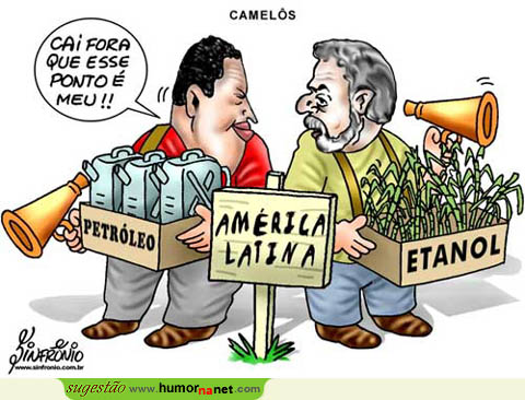 Os amigos Chaves e Lula e os seus produtos