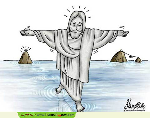 Nem o Cristo suporta mais o Rio!...