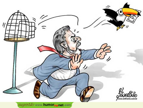 Lula vê o seu CPMF voar