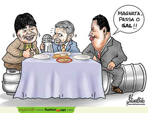Chávez precisa de sal Tupi