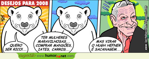 Os desejos do urso Dildo para 2008