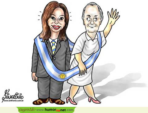 Na Argentina, Kirchner dá lugar a Kirchner.