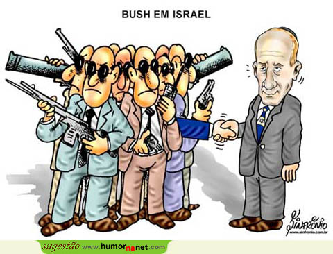 Bush está em Israel