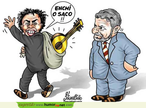 Gilberto Gil diz adeus so Governo de Lula