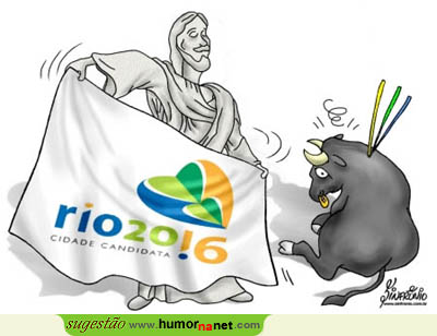 Logotipo da candidatura do Rio para...