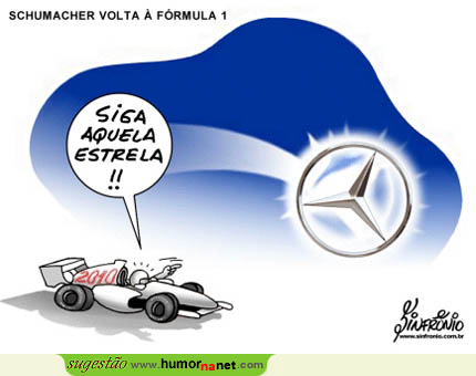 Schumacher de volta à Fórmula 1