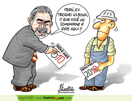 Lula, troca as bolas aos trabalhadores