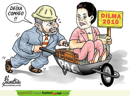Dilma vai de carrinho até à eleição