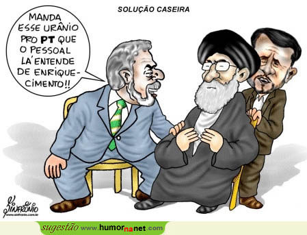 Lula tem solução para urânio iraniano