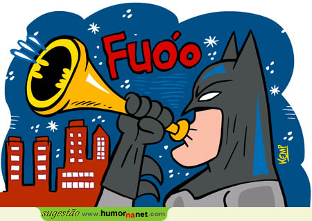 Até o Batman tem uma vuvuzela...