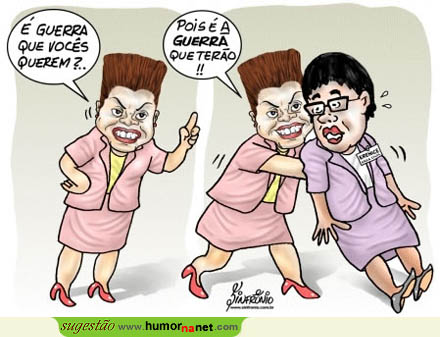 Dilma envia as tropas... Mas não vai!