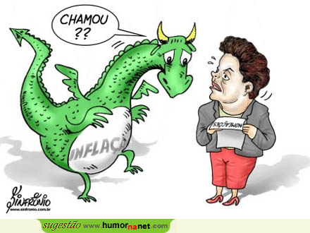 Inflação parece ter sentido o chamamento de Dilma