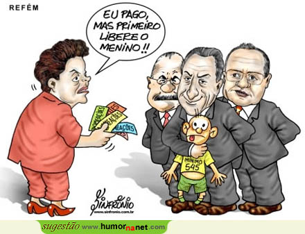Dilma negoceia o mínimo