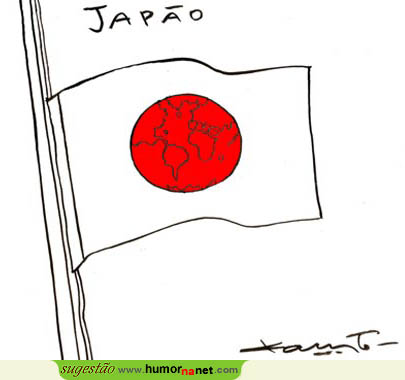 O mundo está com o Japão