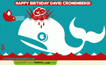 Parabéns David Cronenberg