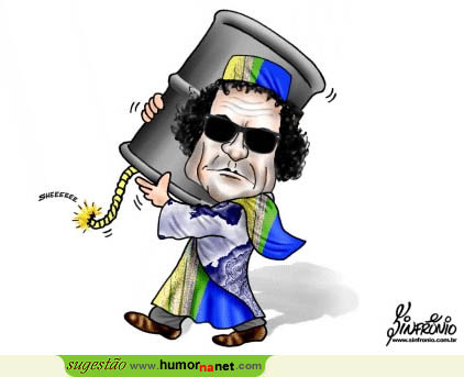 Kadahfi defende-se com o petróleo