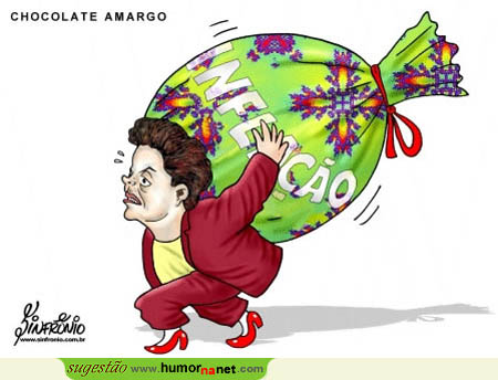Dilma carrega grande ovo de Páscoa