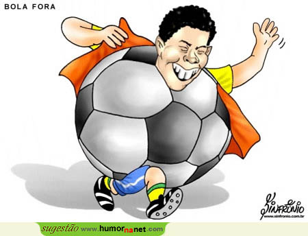 Ronaldo deixa o futebol em festa