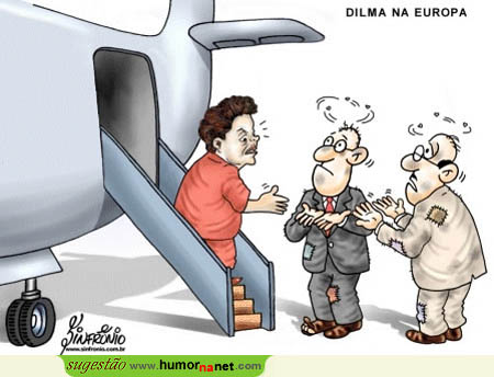Dilma visita a Europa...