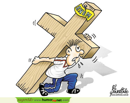 A cruz do ENEM no Brasil