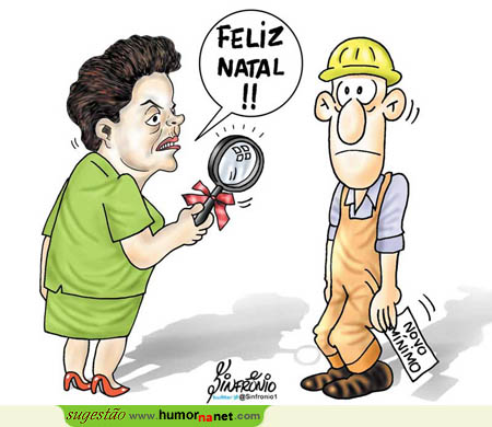 Dilma deseja Feliz Natal...